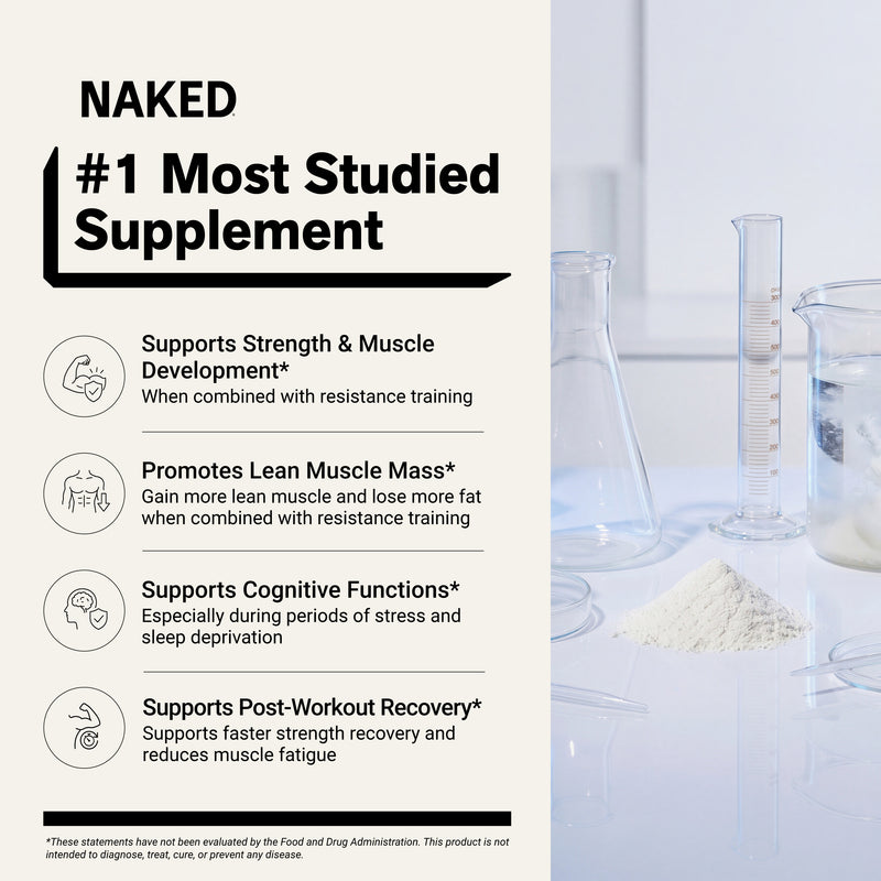 Strawberry Creatine Monohydrate Powder - Strawberry